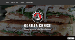 Desktop Screenshot of gorillacheese.com
